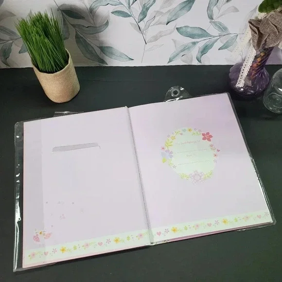 Baby Girl Baby Book in Pink - Picture 2 of 6